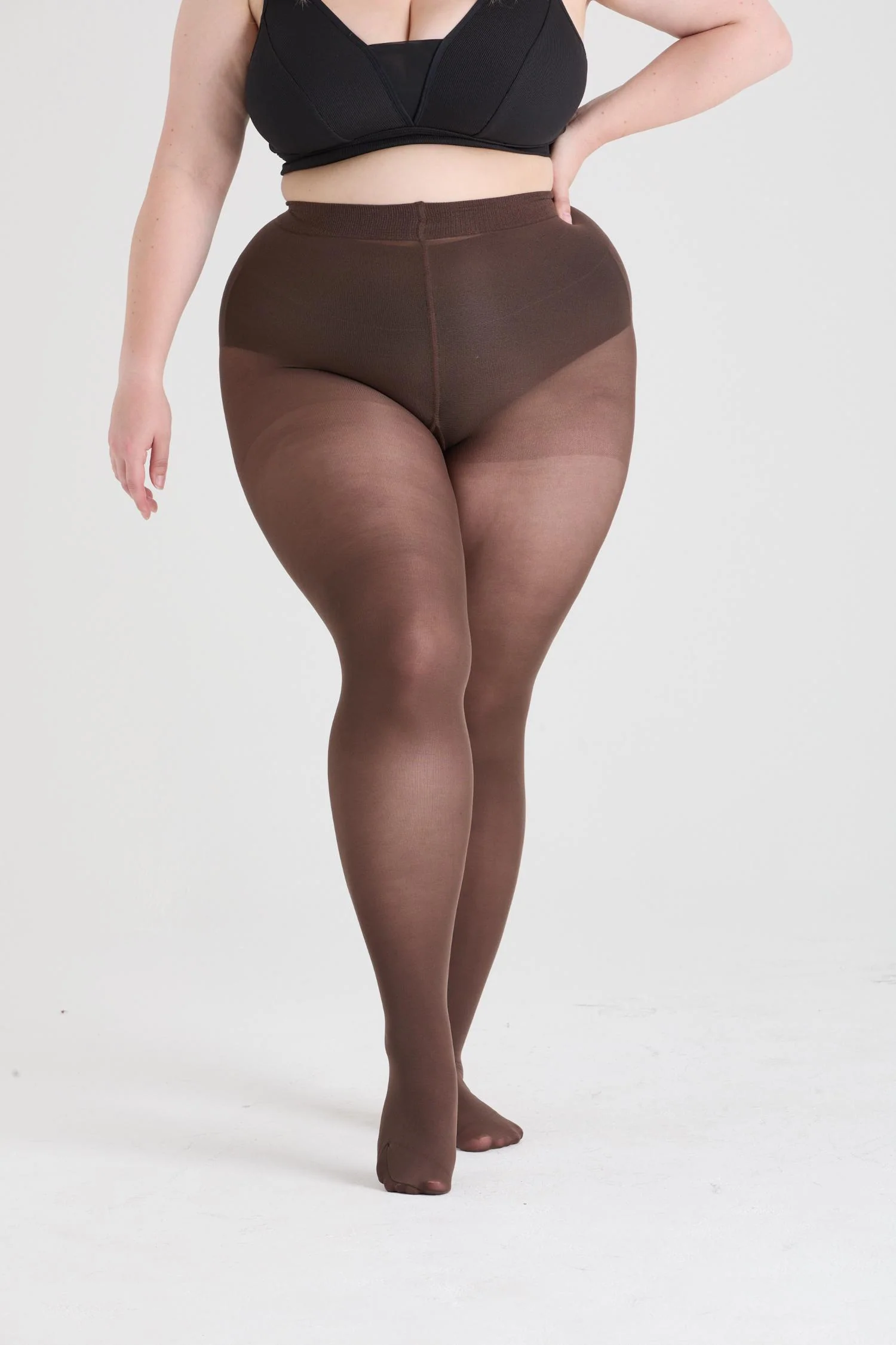 50 Denier Tights - Hot Chocolate - Image 19