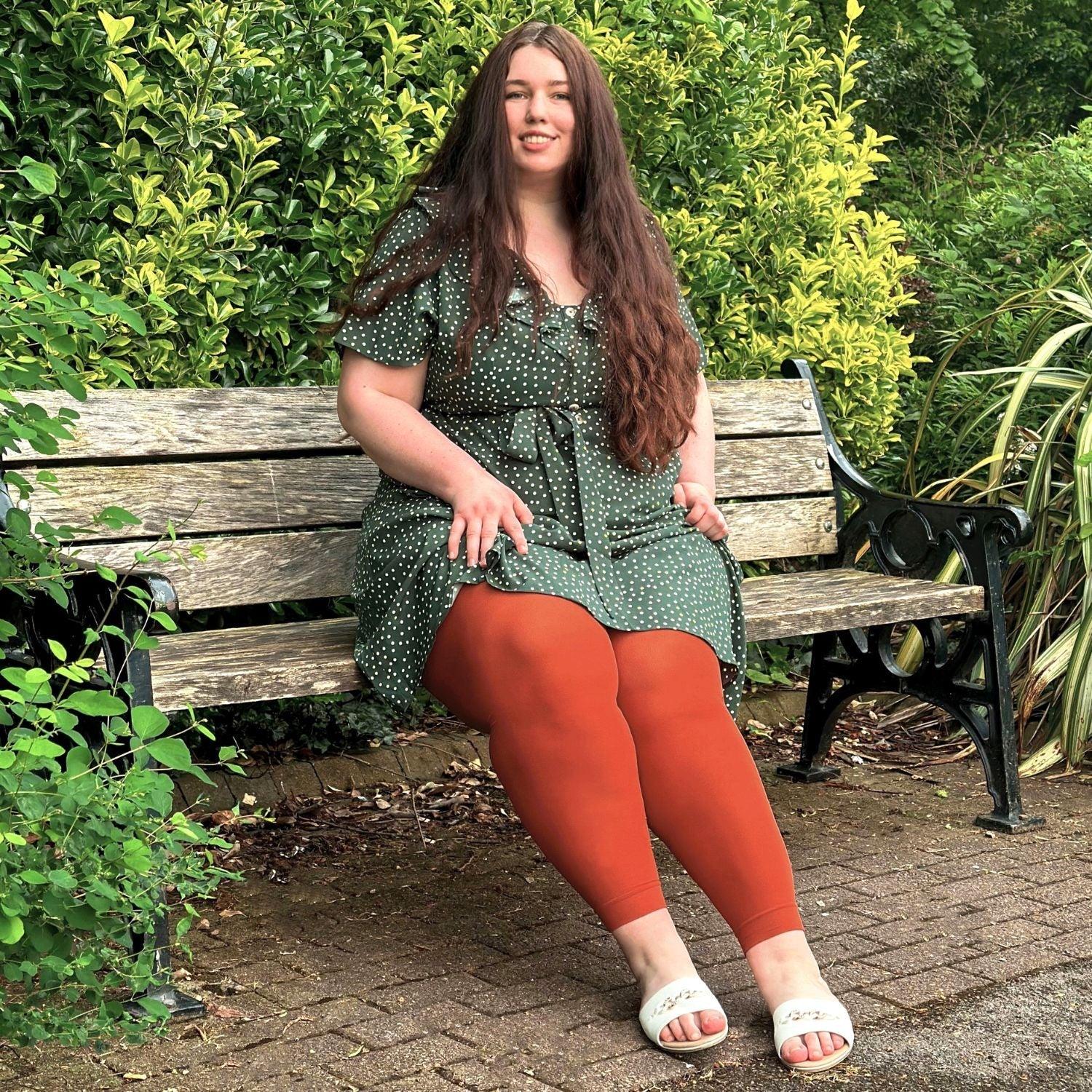 Footless Tights - Butternut - Image 7