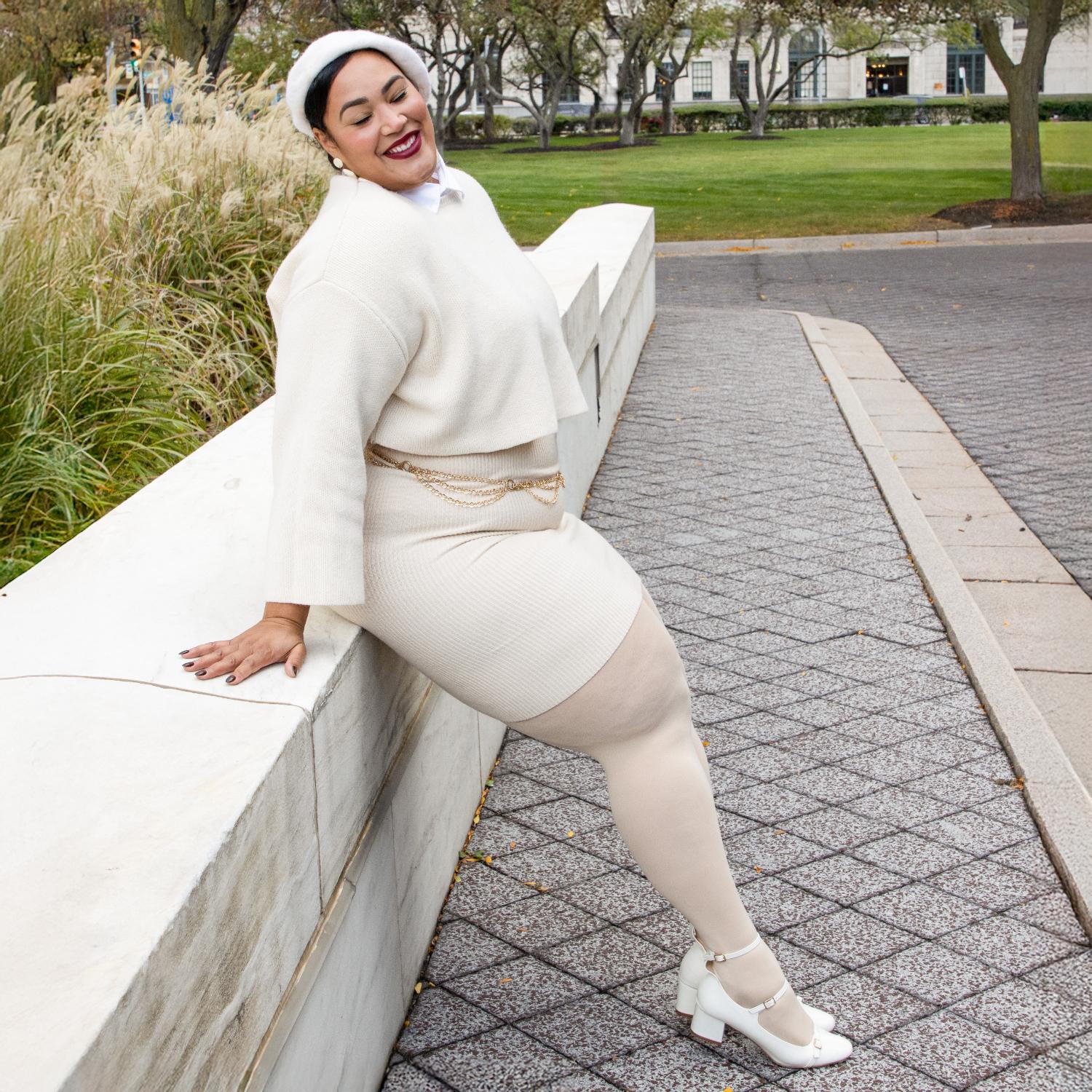 80 Denier Tights - Creamsicle - Image 28