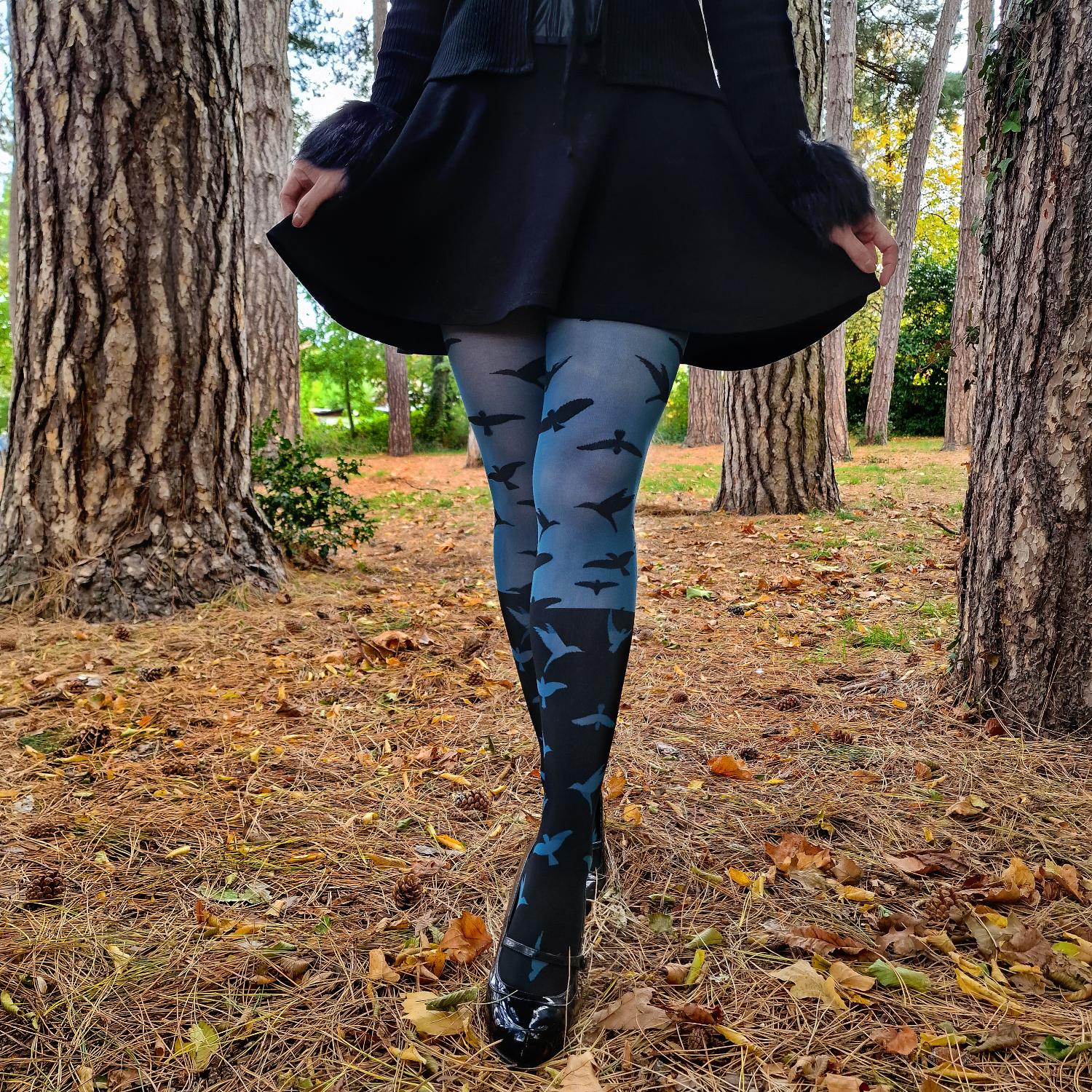 The Birds 80 Denier Tights - Aurora - Image 6