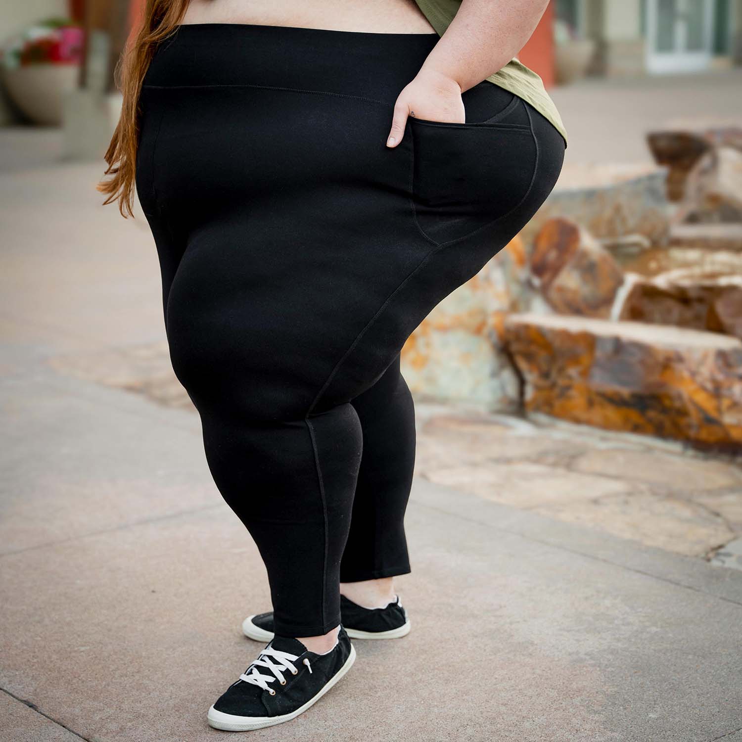 Squat-Proof Leggings - Black - Image 18